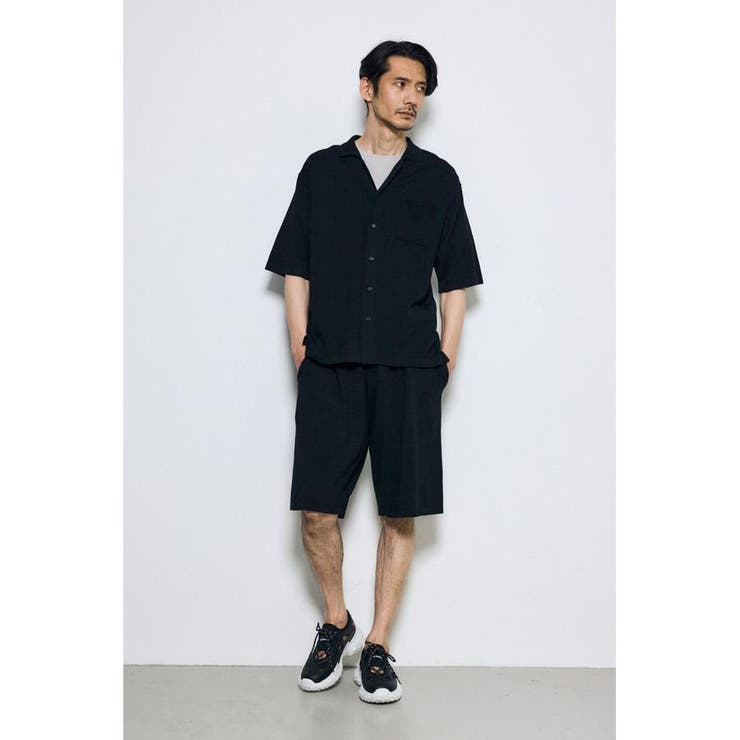 リラックスニットショートパンツ | AZUL BY MOUSSY | 詳細画像3 