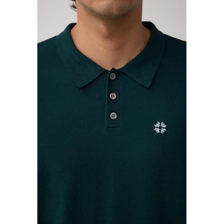 C/Tワンポイントニットポロシャツ | AZUL BY MOUSSY | 詳細画像19 