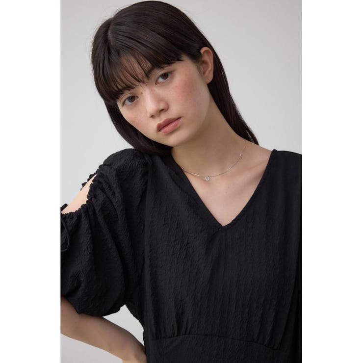 パフスリーブワンピース | AZUL BY MOUSSY | 詳細画像13 