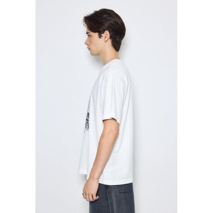 フォトプリント半袖TEE | AZUL BY MOUSSY | 詳細画像5 