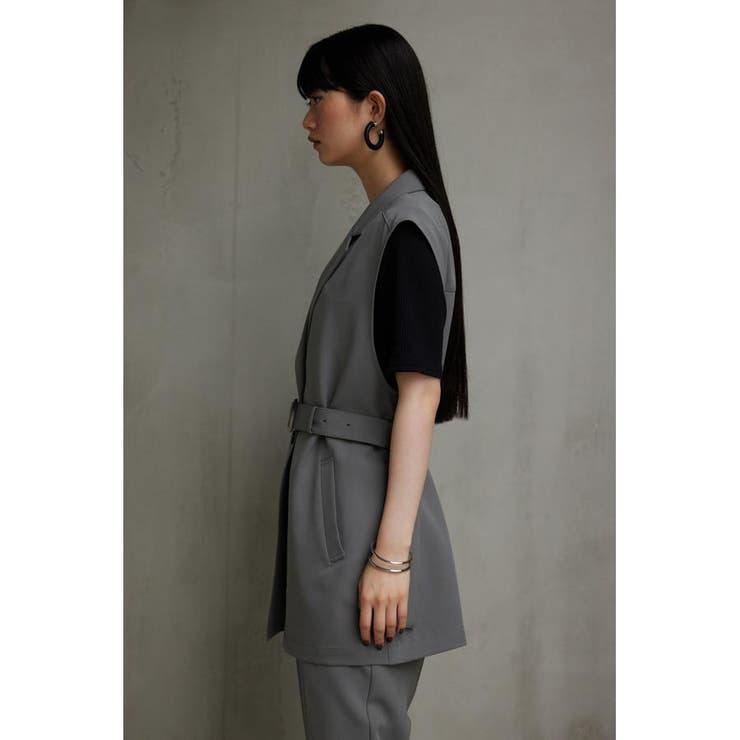 ヴィーナステーラードジレ[品番：AZLW0021107]｜AZUL BY MOUSSY