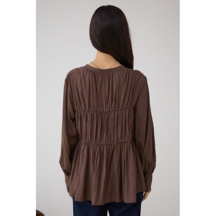 フロントリボン長袖シャツカーディガン | AZUL BY MOUSSY | 詳細画像27 