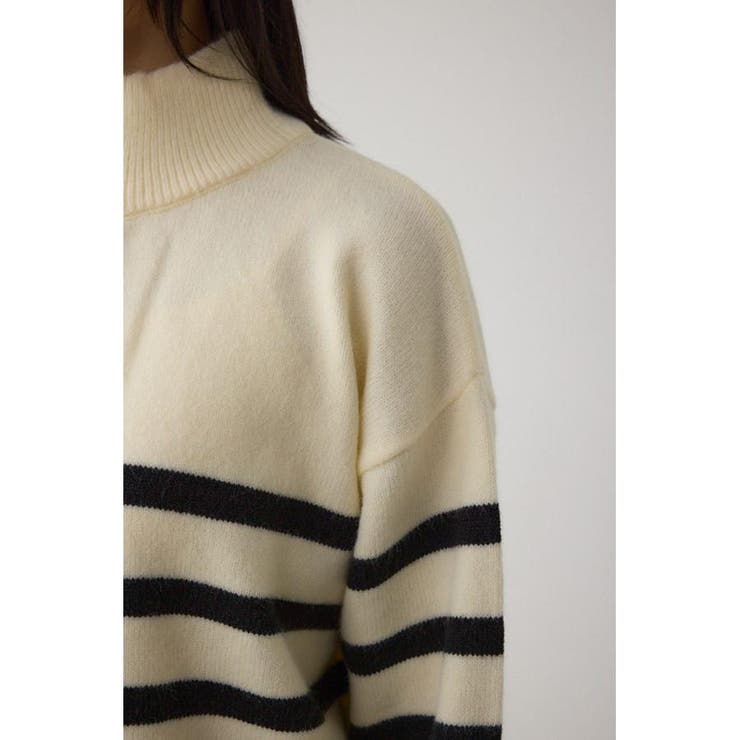 アソートカラーハーフジップニットトップス | AZUL BY MOUSSY | 詳細画像9 