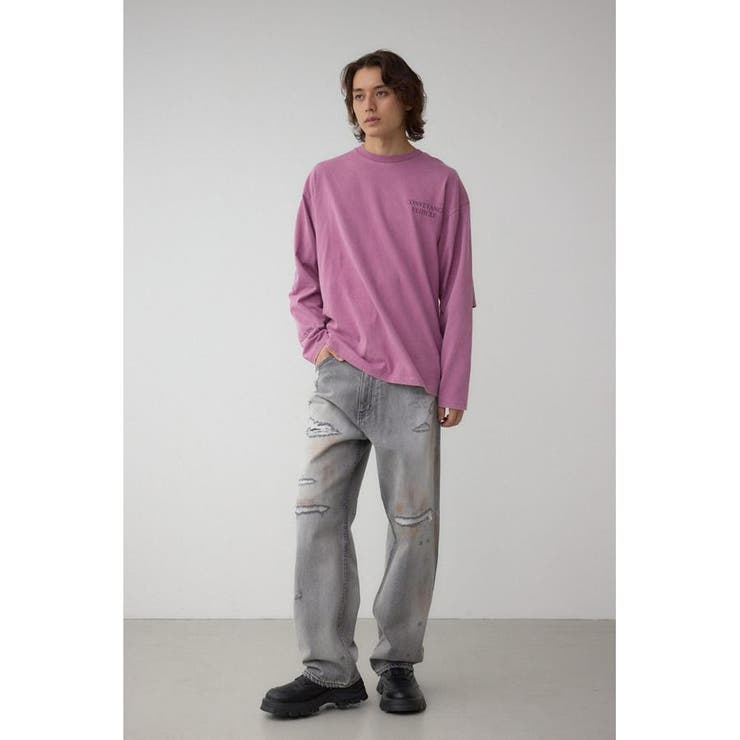 イリュージョンレイヤードTシャツ | AZUL BY MOUSSY | 詳細画像17 