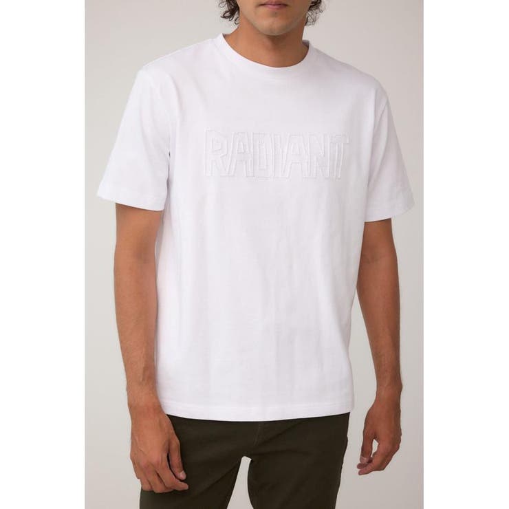 3D刺繍半袖トップス | AZUL BY MOUSSY | 詳細画像1 