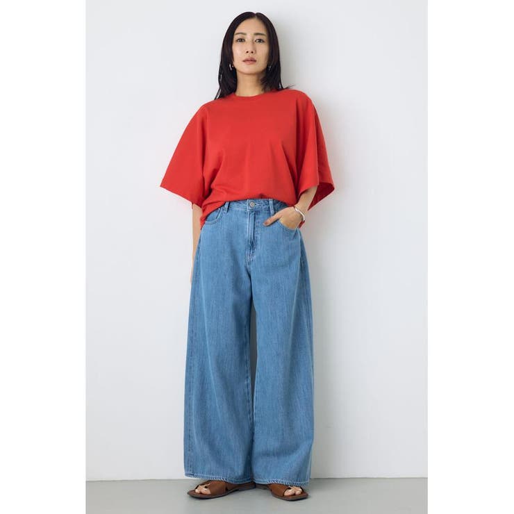 AZUL DENIM 甘撚りバギーパンツ | AZUL BY MOUSSY | 詳細画像13 