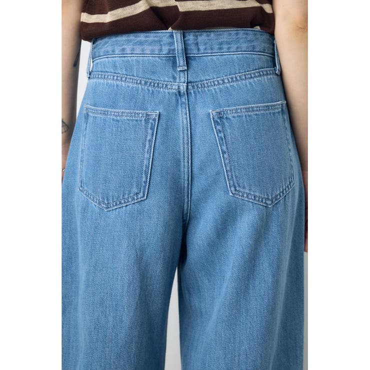 AZUL DENIM 甘撚りバギーパンツ | AZUL BY MOUSSY | 詳細画像6 
