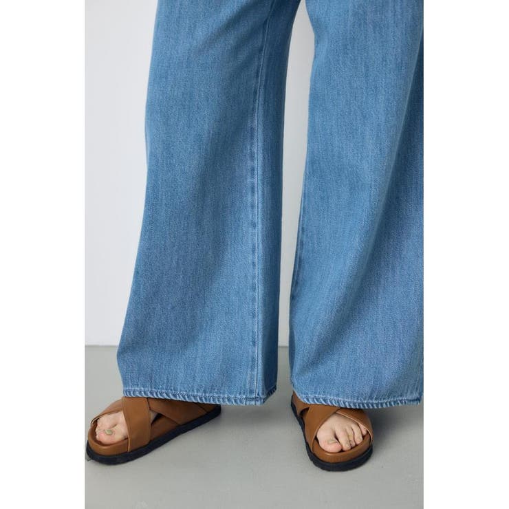 AZUL DENIM 甘撚りバギーパンツ | AZUL BY MOUSSY | 詳細画像7 