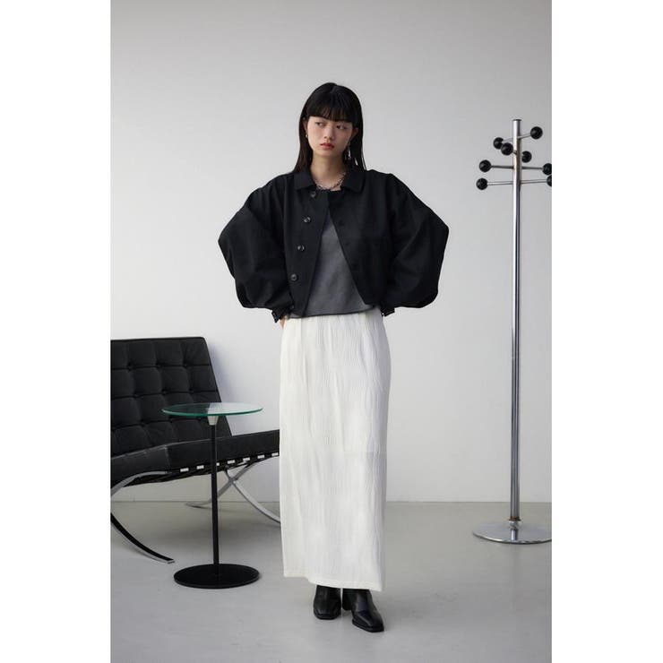 ボリュームスリーブクロップドシャツブルゾン | AZUL BY MOUSSY | 詳細画像15 