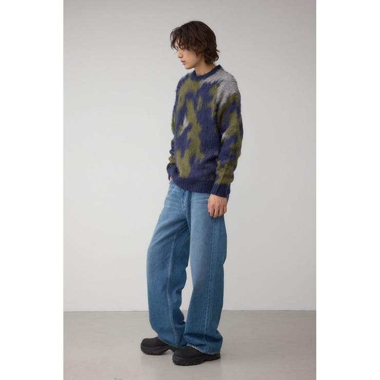 起毛総柄ニット | AZUL BY MOUSSY | 詳細画像26 