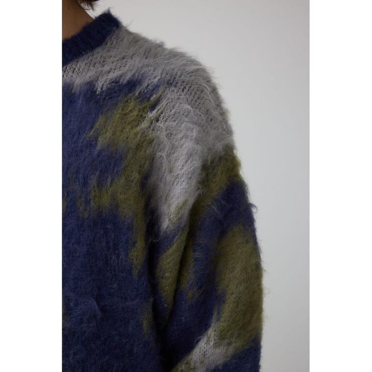 起毛総柄ニット | AZUL BY MOUSSY | 詳細画像31 