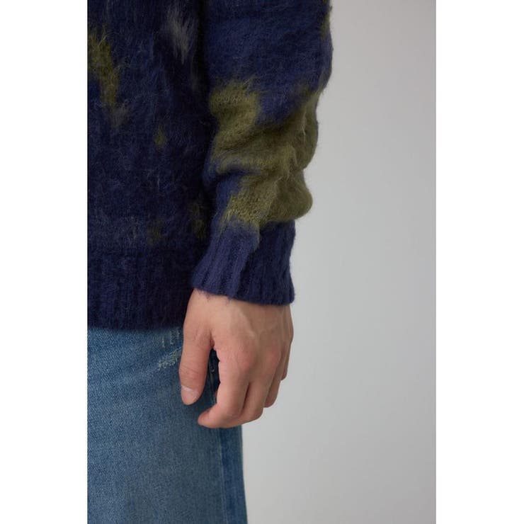 起毛総柄ニット | AZUL BY MOUSSY | 詳細画像32 