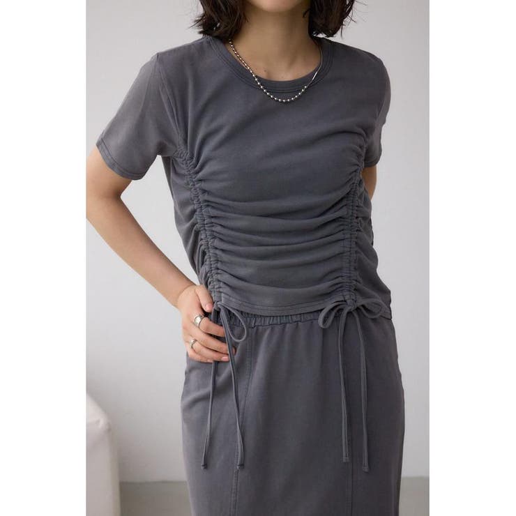 C.GRY | ヴィンテージライクドロストTシャツ | AZUL BY MOUSSY