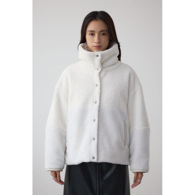 リバーシブルキルティングボアブルゾン | AZUL BY MOUSSY | 詳細画像5 