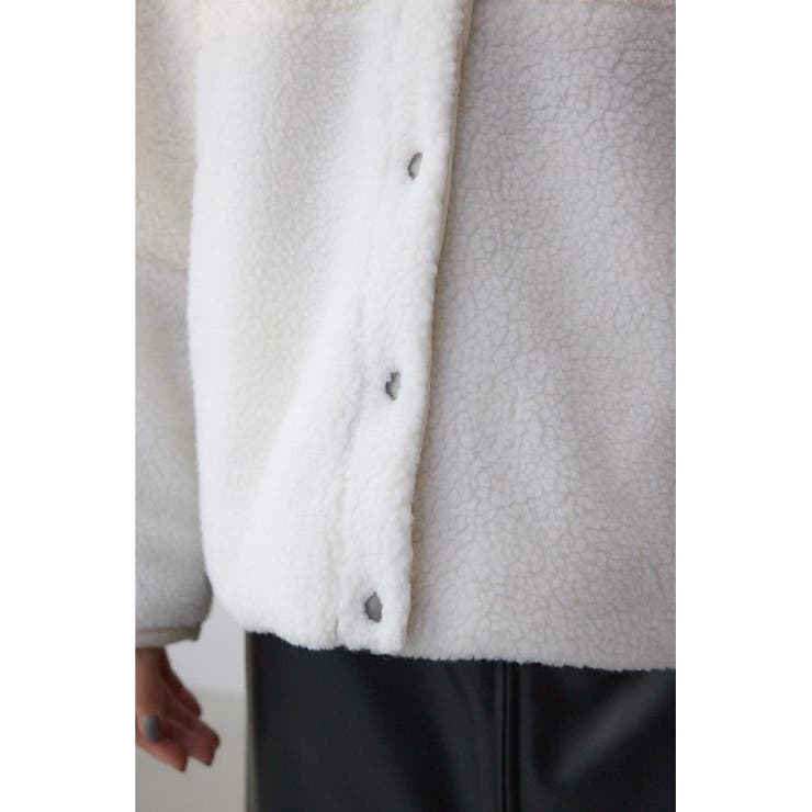 リバーシブルキルティングボアブルゾン | AZUL BY MOUSSY | 詳細画像11 