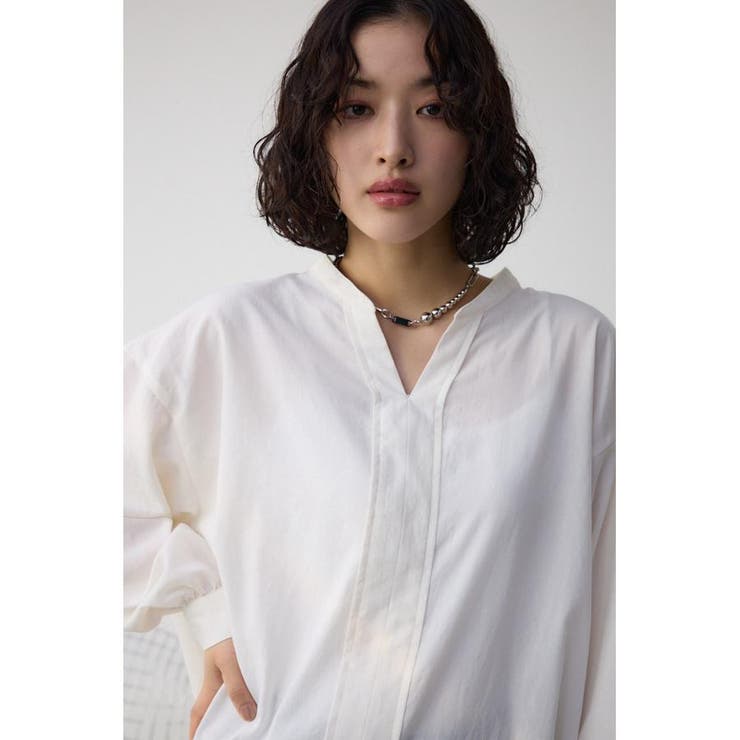 O/WHT1 | バックタックオープンスキッパー | AZUL BY MOUSSY