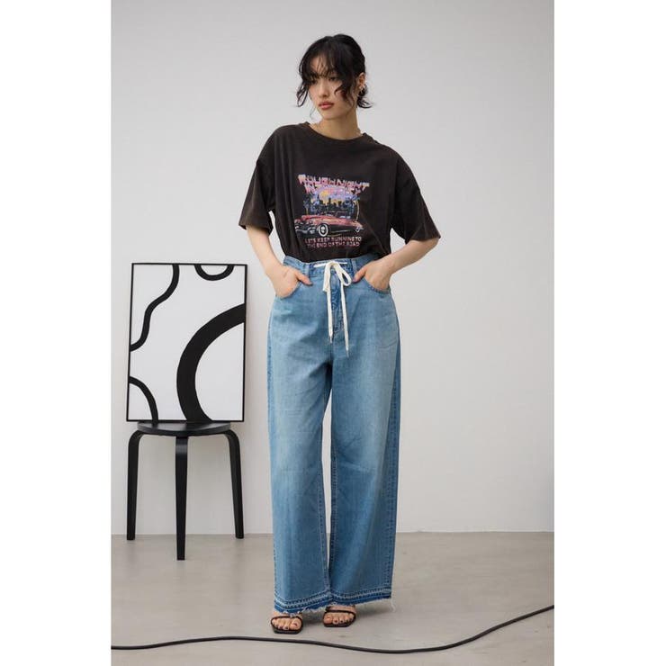 ビンテージプリントTシャツ[品番：AZLW0022131]｜AZUL BY MOUSSY