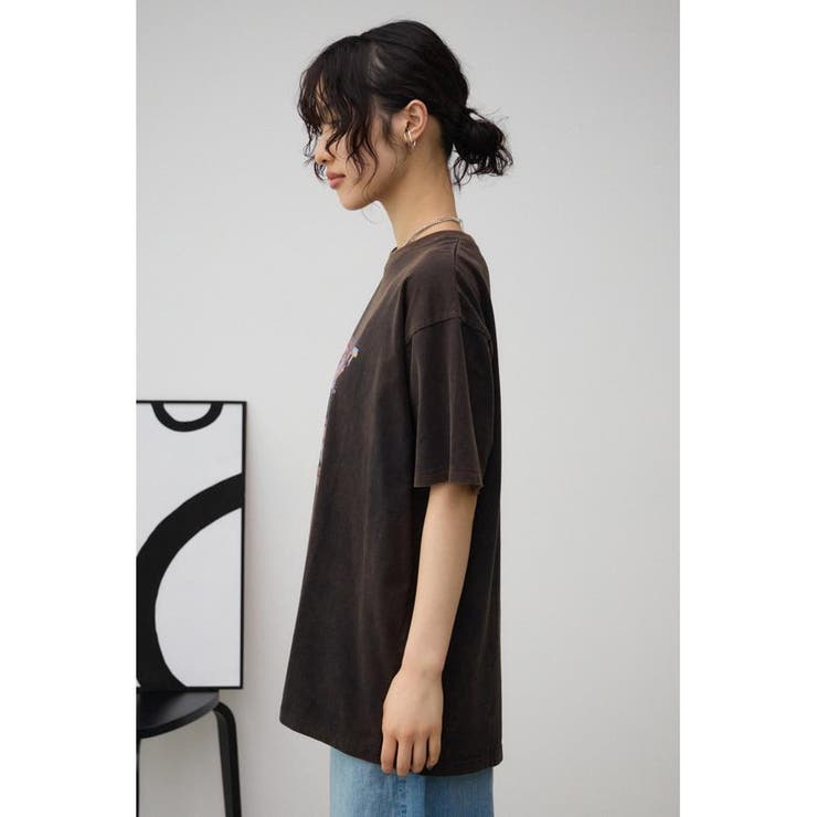 MARANI JEANS 売れ筋商品|||マラーニ ジーンズ Tシャツ トップス レディース T-shirts Blue ビンテージプリントTシャツ[品番：AZLW0022131]｜AZUL BY MOUSSY