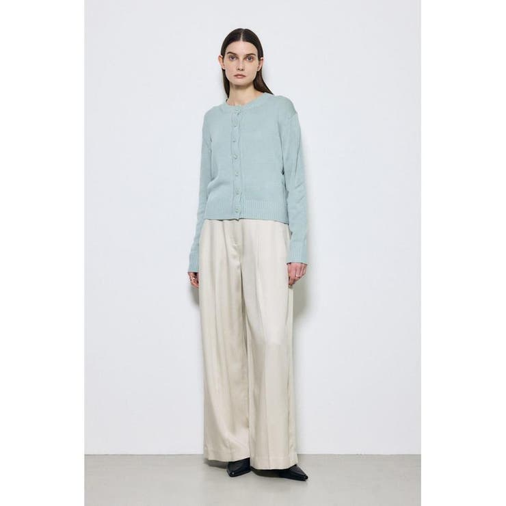 リネンタッチクルーネックニットカーディガン | AZUL BY MOUSSY | 詳細画像34 