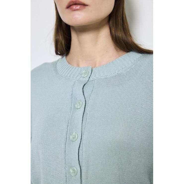 リネンタッチクルーネックニットカーディガン | AZUL BY MOUSSY | 詳細画像35 