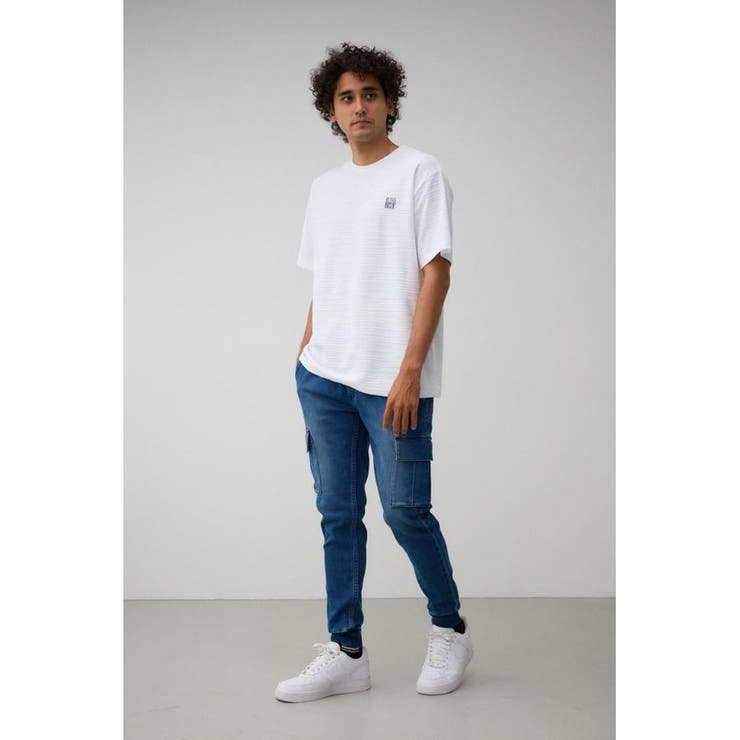 ランダムタッククルーネックTシャツ | AZUL BY MOUSSY | 詳細画像4 