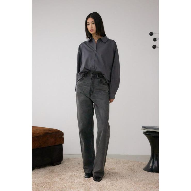 タックヘム長袖コクーンシャツ | AZUL BY MOUSSY | 詳細画像24 