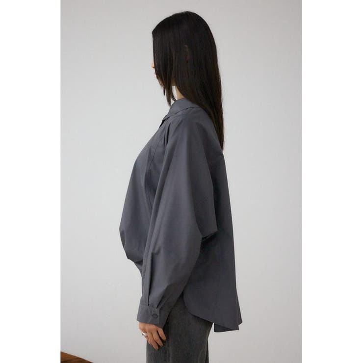 タックヘム長袖コクーンシャツ | AZUL BY MOUSSY | 詳細画像25 