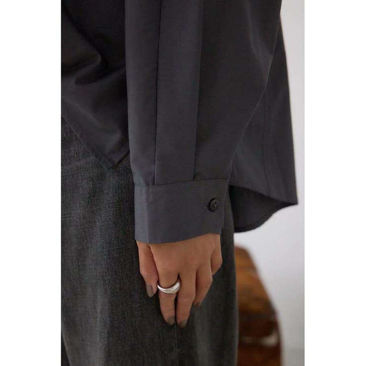 タックヘム長袖コクーンシャツ | AZUL BY MOUSSY | 詳細画像29 