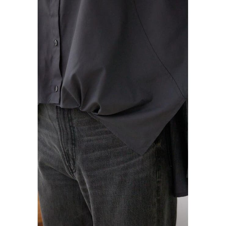 タックヘム長袖コクーンシャツ | AZUL BY MOUSSY | 詳細画像31 