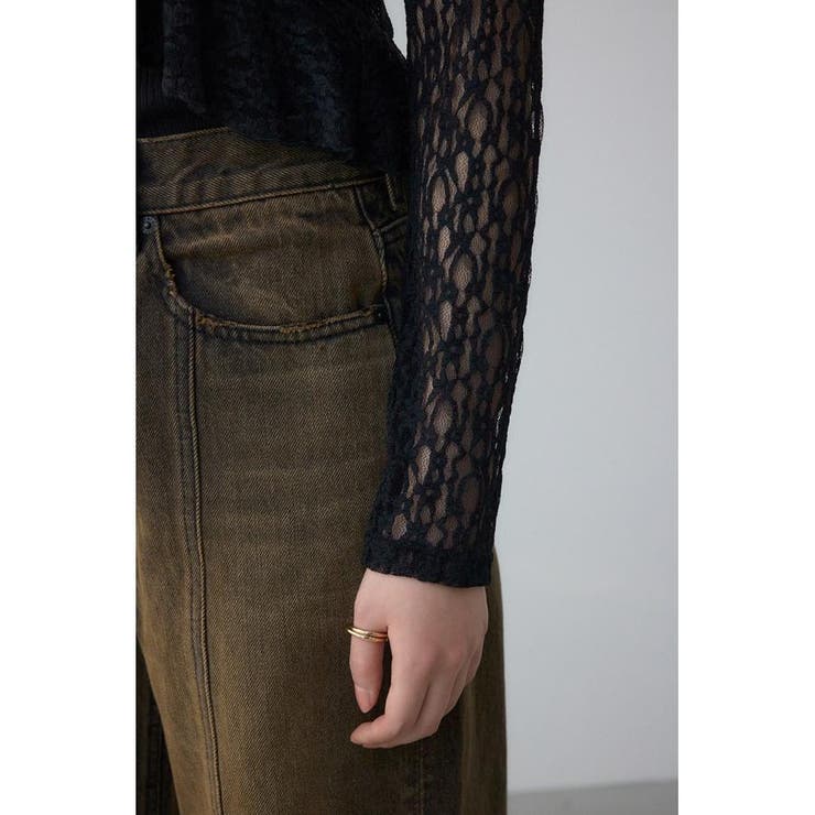 レースフリルカーディガン[品番：AZLW0023303]｜AZUL BY MOUSSY