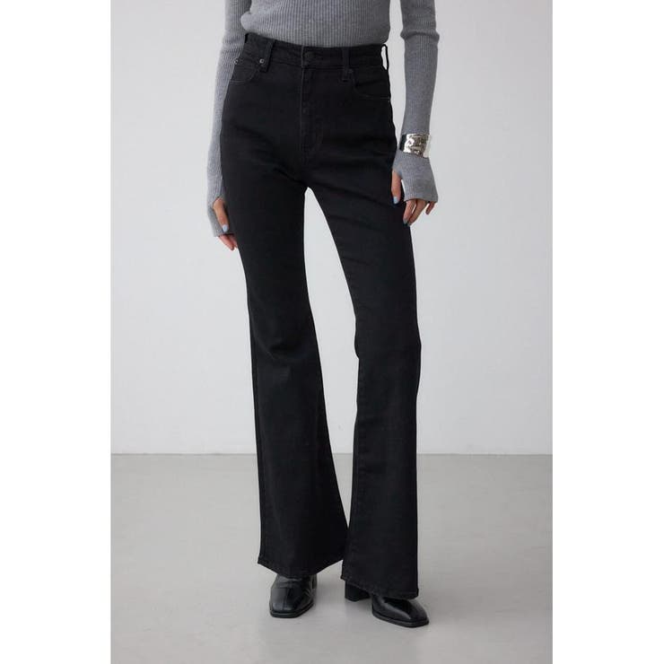 BLK | AZUL DENIM フレアデニム | AZUL BY MOUSSY