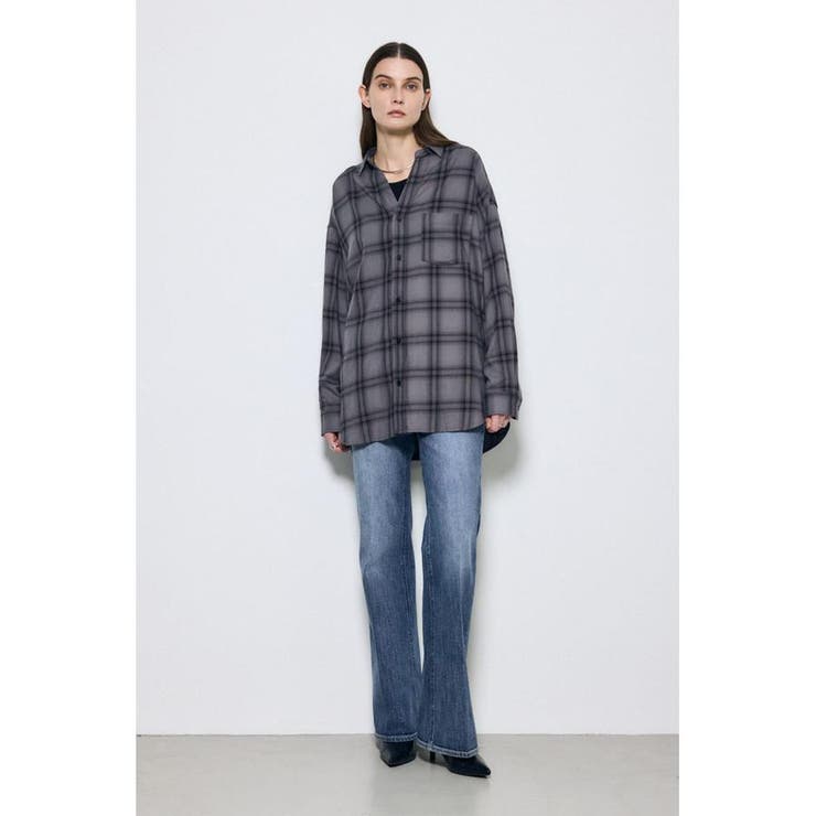 アーバンチェックオーバールーズシャツ | AZUL BY MOUSSY | 詳細画像15 