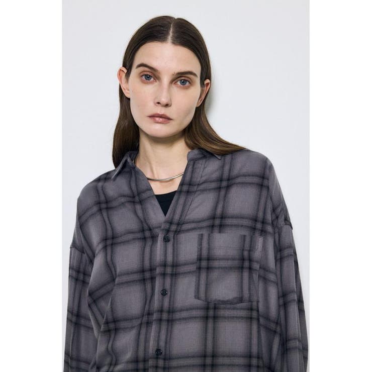 アーバンチェックオーバールーズシャツ | AZUL BY MOUSSY | 詳細画像15 