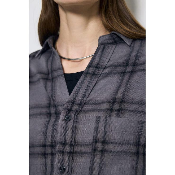 アーバンチェックオーバールーズシャツ | AZUL BY MOUSSY | 詳細画像17 