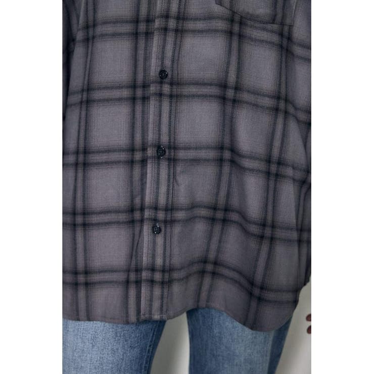 アーバンチェックオーバールーズシャツ | AZUL BY MOUSSY | 詳細画像19 