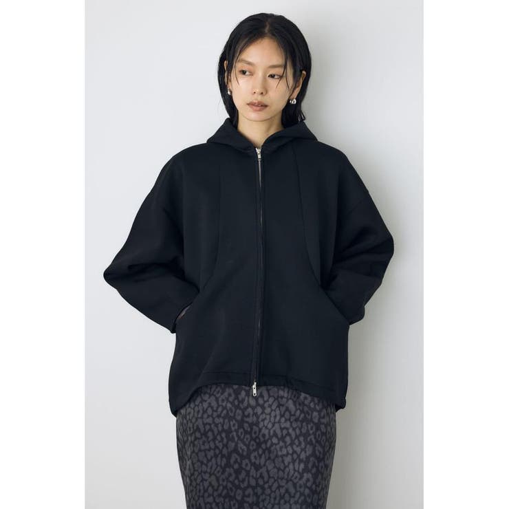 コクーンダブルジップパーカー | AZUL BY MOUSSY | 詳細画像15 