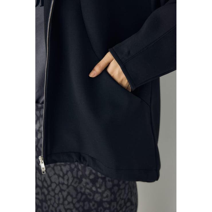 コクーンダブルジップパーカー | AZUL BY MOUSSY | 詳細画像18 