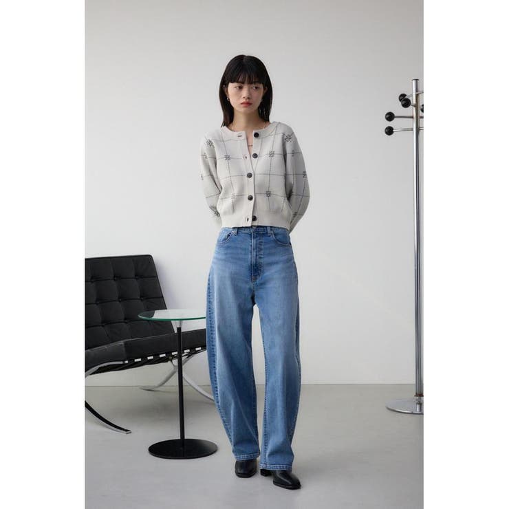 2WAYAZジャガードニットカーディガン | AZUL BY MOUSSY | 詳細画像30 