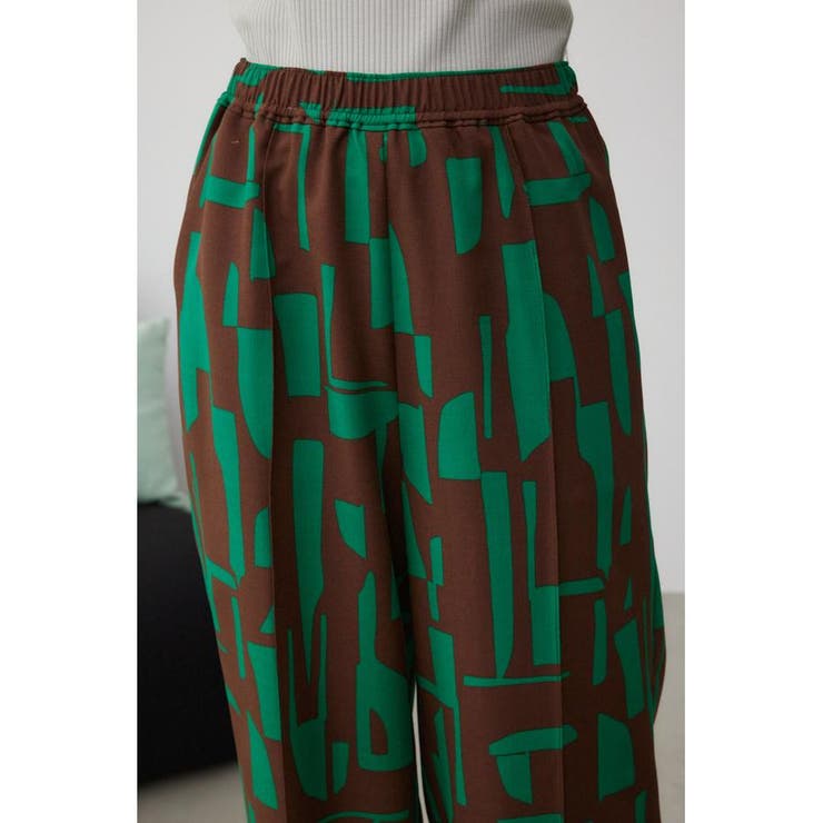 ジオメトリックパターンイージーパンツ | AZUL BY MOUSSY | 詳細画像19 