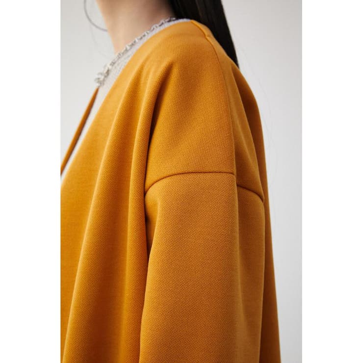 DOUBLE FACE TOPPER CARDIGAN | AZUL BY MOUSSY | 詳細画像17 