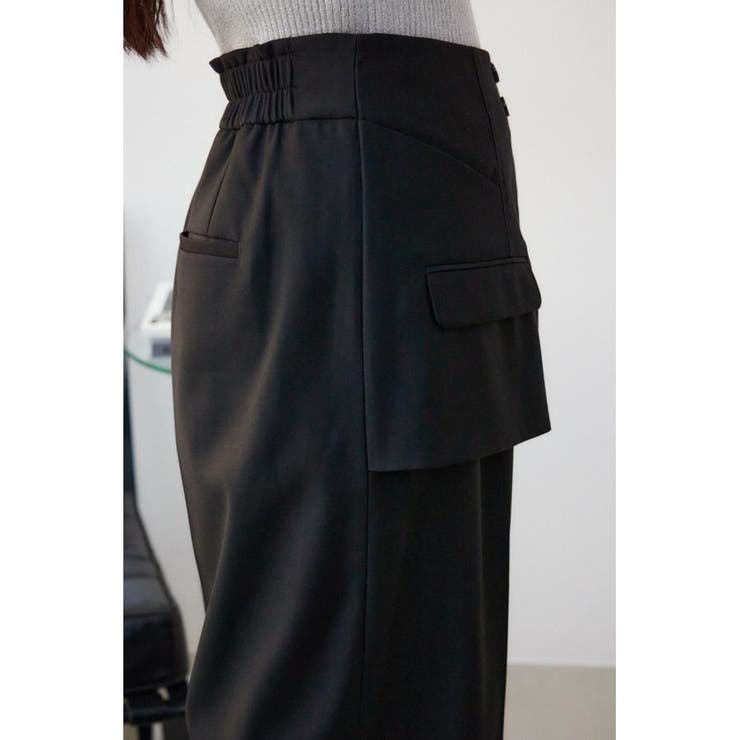 フロントフラップスラックスパンツ | AZUL BY MOUSSY | 詳細画像11 