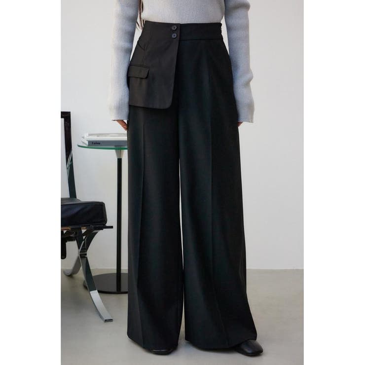 フロントフラップスラックスパンツ | AZUL BY MOUSSY | 詳細画像5 