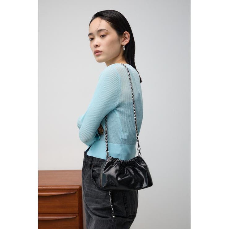 メタルチェーンポシェットバッグ | AZUL BY MOUSSY | 詳細画像2 