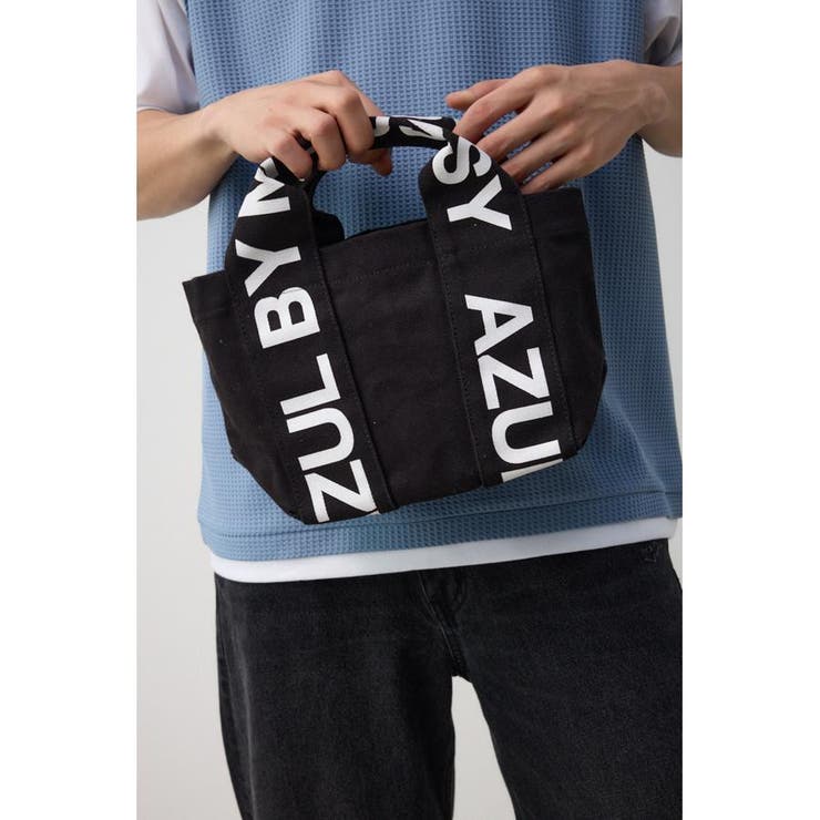 AZUL ロゴキャンバストートバッグ[品番：AZLW0021372]｜AZUL BY MOUSSY 