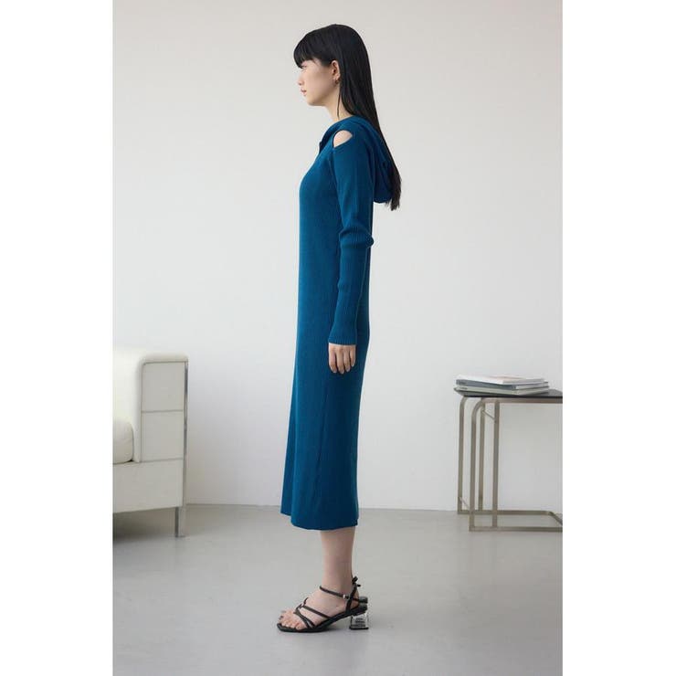 ショルダースリットリブニットワンピース | AZUL BY MOUSSY | 詳細画像17 