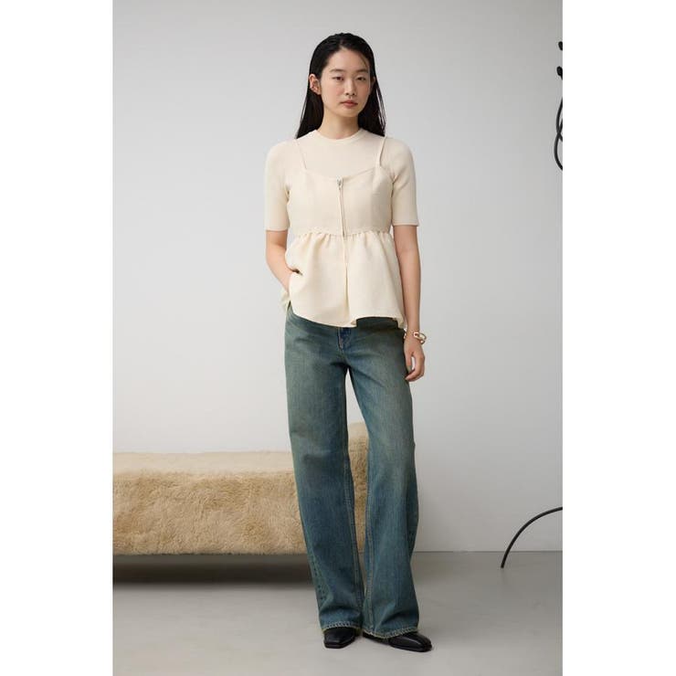 AZUL DENIM ハイウエストワイドデニム | AZUL BY MOUSSY | 詳細画像27 