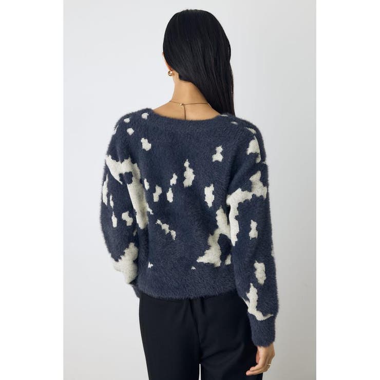 柄アソートニットカーディガン | AZUL BY MOUSSY | 詳細画像27 