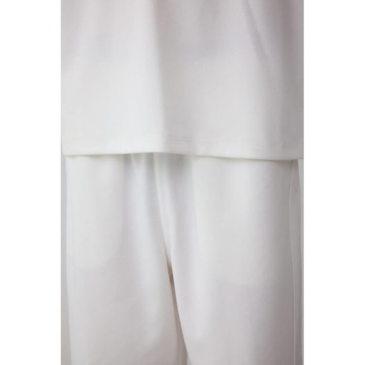 C/TネックジャガードシリコンネームTシャツ | AZUL BY MOUSSY | 詳細画像11 