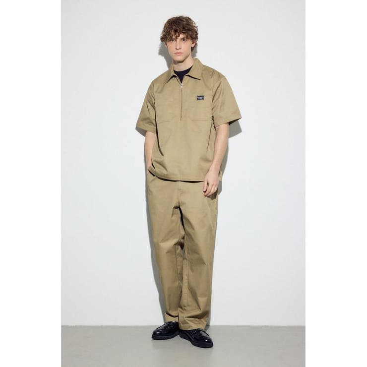 ハーフジップワークシャツ | AZUL BY MOUSSY | 詳細画像15 