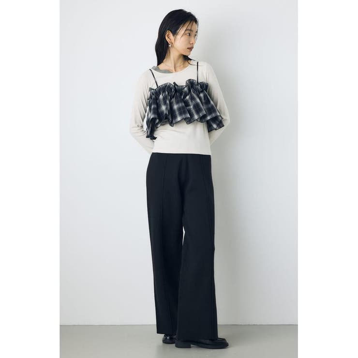 ギャザーフリルキャミソールビスチェ | AZUL BY MOUSSY | 詳細画像14 